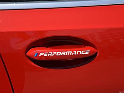 4pcs Performance Vinyl Decal Sticker For BMW M Sport Door Handle