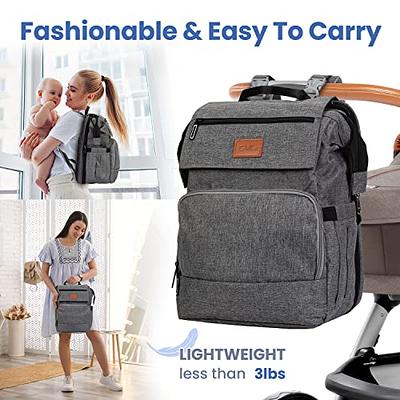 3 In 1 Diaper Bag Backpack With Changing Station, Diaper Bags For Baby Girls  Boys, Baby Shower Gifts, Newborn Essentials Must Haves, Multi-functio