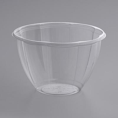 World Centric Clear Dome PLA Lid for 24, 32, 48 oz. Deli Bowls