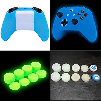 Glow in Dark Soft Silicon Case for Xbox One S Controller Games Accessories  Gamepad Joystick Case Cover For Xbox One Slim Skin