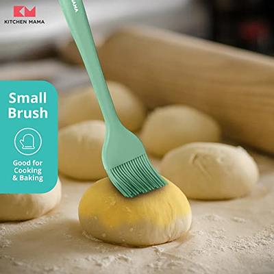 Unique Bargains Home Kitchenware Silicone Cooking Tool Baster Turkey Barbecue Pastry Brush Blue