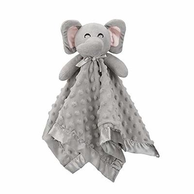 Nattou Tembo Elephant Doudou Security Nursery Blanket Soft Baby Lovey  Unisex Lovie Baby Gifts for Newborn Boys and Girls Baby Snuggle Toy Stuffed