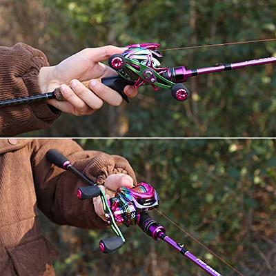 Sougayilang Fishing Rod and Reel Combo, Medium Heavy Fishing Pole