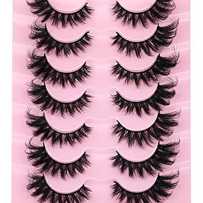 Fox Eye Lashes Angel Wing Mink Eyelashes Natural Look L Curl