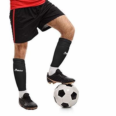 Soccer Football Protective Socks Shin Guard Pads Leg Sleeves