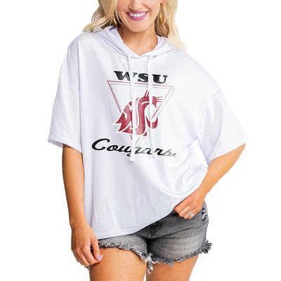 Women's Gameday Couture White Creighton Bluejays Get Goin' Oversized T-Shirt