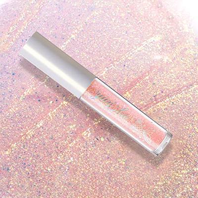 Erinde Liquid Glitter Eyeshadow Eyeliner, Korean Makeup Tear Drop, Shimmer  Metallic, Lightweight Waterproof Long Wearing, Loose Glitter Glue for