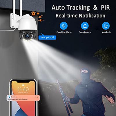 Laview 4MP 5G& 2.4ghz WiFi Security Camera Outdoor Wired Starlight Color Night Vision, 2K Cameras for Home Security Ai Human Detection & Auto