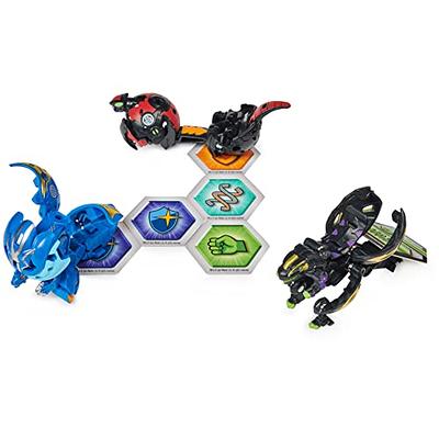 BAKUGAN BATTLE PLANET STARTER DIAMOND 3-PACK - ULTRA MAXOTAUR, PEGATRIX &  TROX