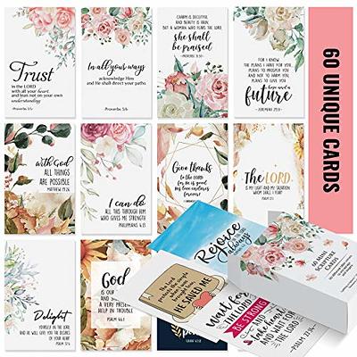 Inspirational Christian Stickers with Beautiful Flowers