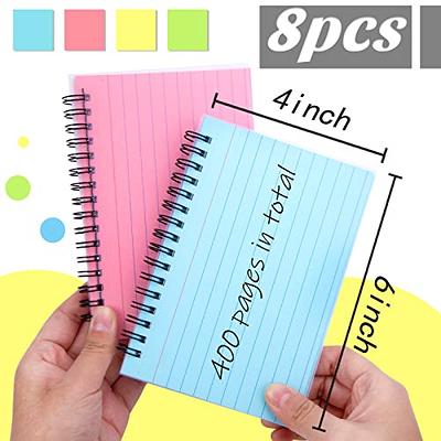 600 Pieces Colored Index Cards 4 x 6 Inch, Blank Note Cards Flash Cards for  Studying School Office Supplies