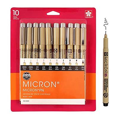 Pigma Micron PN Plastic Nib Pen Black