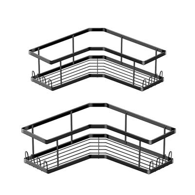 2-Pack Corner Shower Caddy, SUS304 Stainless Steel, Wall Mounted