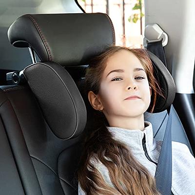 Kids Car Pillow With Head And Neck Support, Soft And Comfortable Car  Headrest