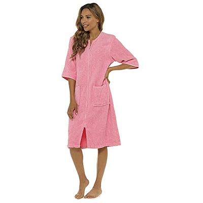 Waffle Zip Up Dressing Gown