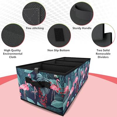 MIU COLOR Car Trunk Organizer, 70L Large Capacity Car Organizer, Non-Slip  Bottom, Collapsible Multi Compartment Car Storage Organizer for Suv/Jeep/ Sedan, Flamingo - Yahoo Shopping