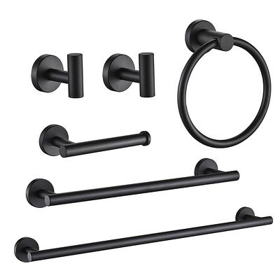 MOEN Preston 3-Piece Bathroom Accessory/Hardware Set with Toilet Paper  Holder, Towel Ring