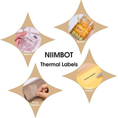 Niimbot B21 B3S Sticker Thermal Label Printer Paper Roll