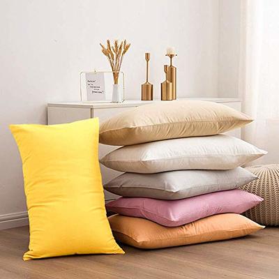  Mellanni Pillow Cases Standard Size Set of 4 - Iconic Collection  Pillowcases - Hotel Luxury, Extra Soft, Cooling Pillow Covers - Wrinkle,  Fade, Stain Resistant (4 PC Standard/Queen 20 x 30