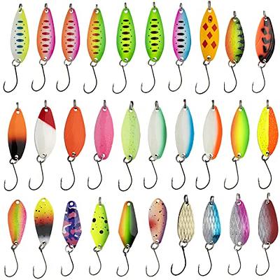 4Pcs Metal Fishing Spoons Lures Durable Spoon Fishing Baits