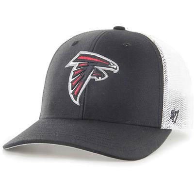 Mens Red/White F4544890 Atlanta Falcons '47 Morgantown Trucker Clean Up  Snapback Hat