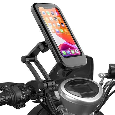 Waterproof Motorcycle Bike Mobile Phone Holder Support Universal Bicycle  GPS 360° Swivel Adjustable Motorcycle Cellphone Holder - Yahoo Shopping