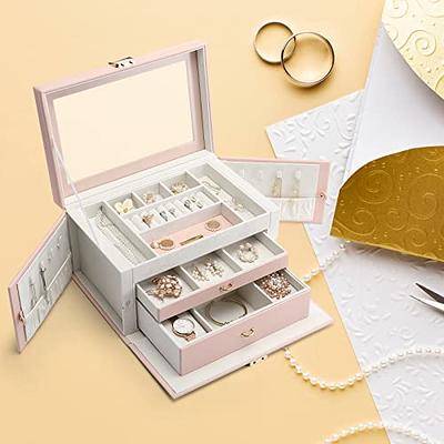 Large Document & Jewelry Box Document Storage Box With Lid