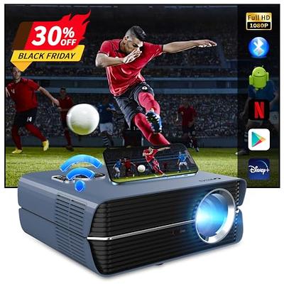  4K Support Projector with Wifi and Bluetooth, OWNKNEW Portable  Mini Projectors for Outdoor Movies Use, Video Projector Compatible with TV  Stick, Laptop, Smartphone, Xbox, PS5 : Electronics