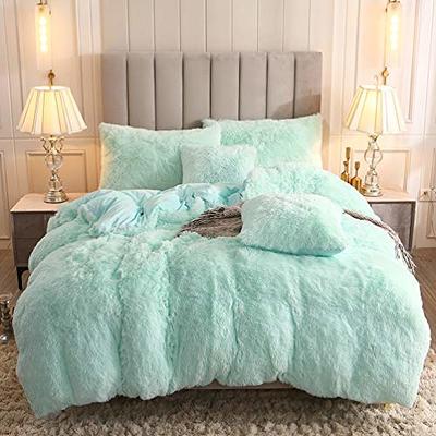 Dreamcountry Plush Fluffy Duvet Cover Oeko-TEX Certified Luxury