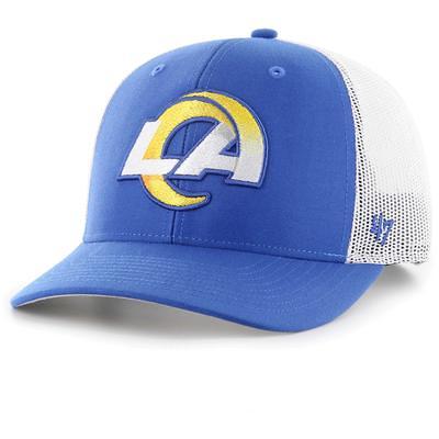 Men's New Era Royal Los Angeles Rams 2022 Sideline 9FIFTY Ink Dye Snapback  Hat