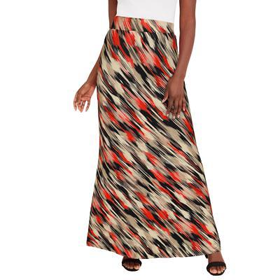 Plus Size Women's Everyday Knit Maxi Skirt by Jessica London in