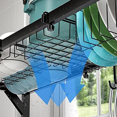  Over The Sink Dish Drying Rack Adjustable (25.6-33.5