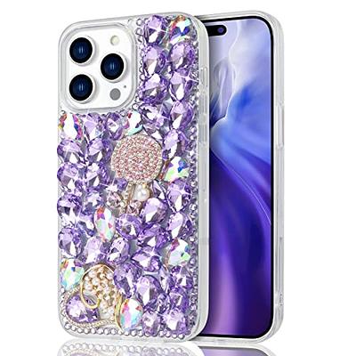  Compatible with iPhone 14 Plus 6.7 Inch Case for Women with  Ring Stand Luxury Fashion Love Design iPhone 14 Plus Sparkle Cute Girly  Cases Glitter iPhone 14 Plus Pretty Butterfly Cover