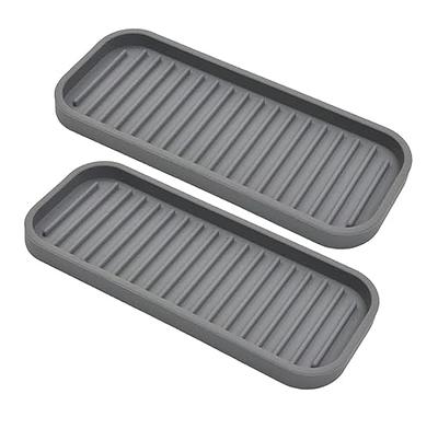 Silicone Kitchen Soap Tray, Sink Tray for Kitchen Counter/Soap