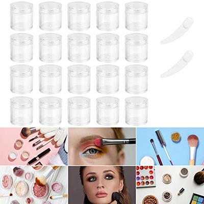 10 Gram Sample Containers with Lids, 10ML Sample Jars, 40 PCS Small  Cosmetic Sample Containers for Makeup, Lotion, Eye Shadow, Liquids, Powder,  Lip