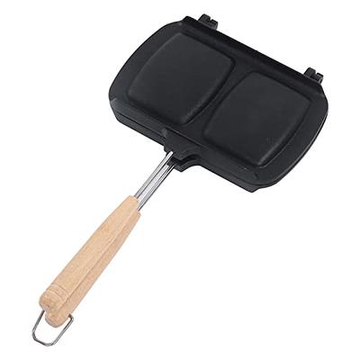 Double Sided Frying Pan, Sandwich Baking Pan Sandwich Maker Single