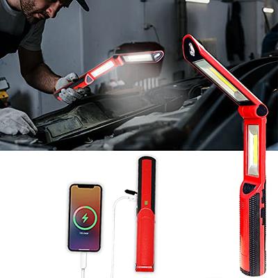 Emergency Light, Bright LED Lights, 7200mAh Rechargeable Magnetic Work Light  Bar, Portable Work Lights for Night Market/Underground Garage/Camping