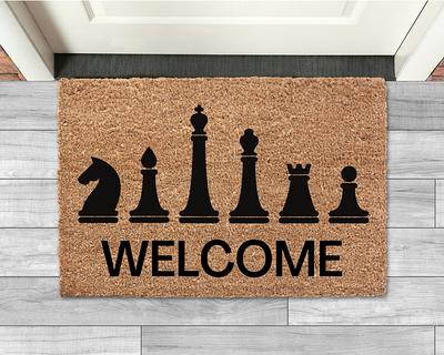 Funny Doormat for Outside, New Apartment Gift, Front Door Welcome Mat,  Funny Door Mat, Dorm Welcome Mat, Cute Welcome Mat, Entryway Decor 