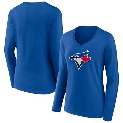 Women's Tiny Turnip Royal Toronto Blue Jays Girl Teddy T-Shirt Size: Small