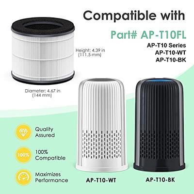 Homedics T12 4-in-1 Air Purifier With HEPA TypeFilter 