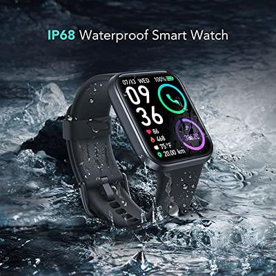 SKG Smart Watch Make/Answer Call for Men Women, GPS Fitness Tracker with  100+ Sports, SpoO2 Heart Rate Sleep Stress Monitor, IP68 Waterproof, 1.78  AMOLED Smartwatch for Android iOS iPhones, V9 Pro