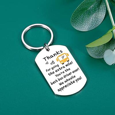 School Bus Drivers Appreciation Gifts Keychain From Student Thank You Gifts  for School Bus Driver Men Christmas Birthday Retirement Graduation Present  for School Bus Driver Him Gift Ideas for Women - Yahoo