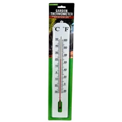 Springfield Vertical Thermometer and Hygrometer, Indoor Outdoor Thermometer,  Wireless Humidity Meter for Patio, Garden, or Nursery areas (9.125-Inch) -  Yahoo Shopping