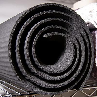 POPFLEX Vegan Suede Yoga Mat With Strap Included - Ultra Absorbent