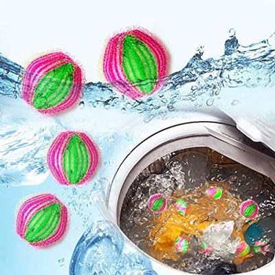 4PCS Pet Hair Remover Washing Machine Dryer Hair Catcher Reusable