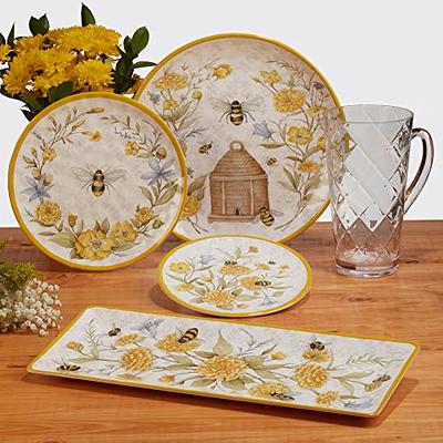 Bee Salad Plates, Dessert Plates