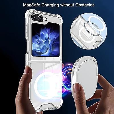 Magsafe Z Flip 5 Case, Clear Case Compatible Samsung Galaxy Z Flip