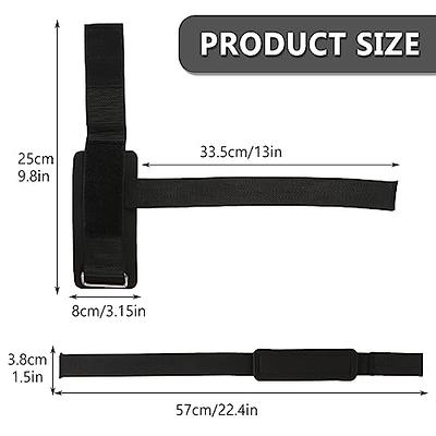 LOQJSS 22.4inch Weight Lifting Wrist Straps,Breathable Wrist Wraps