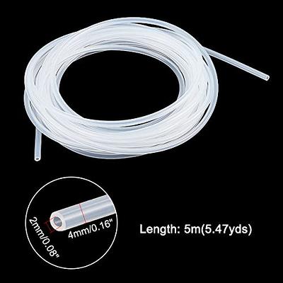 AHANDMAKER 16.4 Feet White Vacuum Hose, 5/32inch(4mm) High Temperature  Silicone Vacuum Tubing Hose, 1/12inch(2mm) Inner Diameter Vacuum Tube,  Vacuum Line Kit for Automotive and Pipeline - Yahoo Shopping