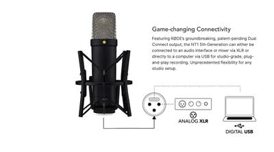 NT1 5th Generation, Studio Condenser Microphone